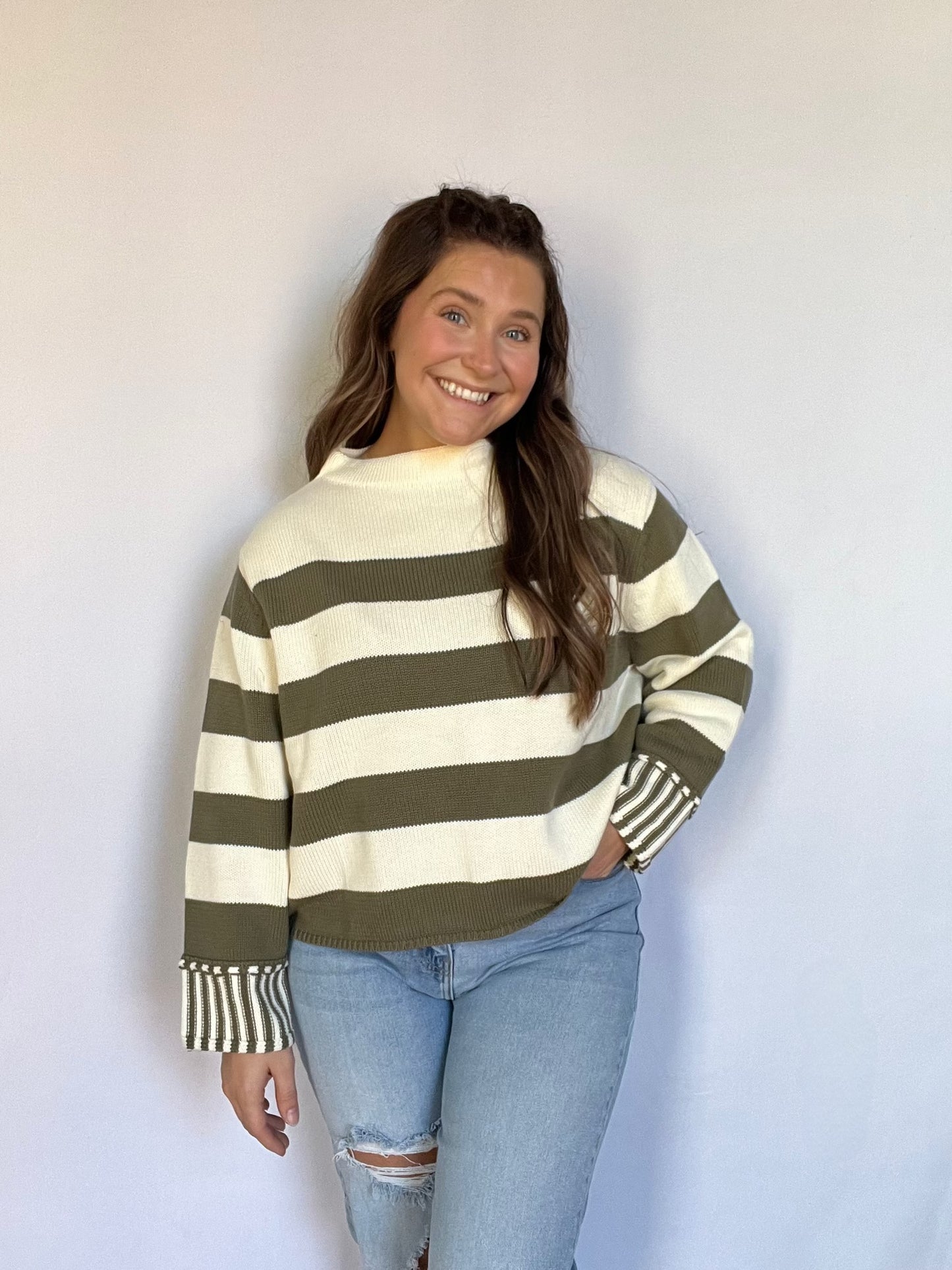 Multi-Stripe Sweater