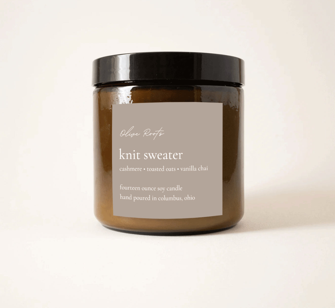 Knit Sweater Candle