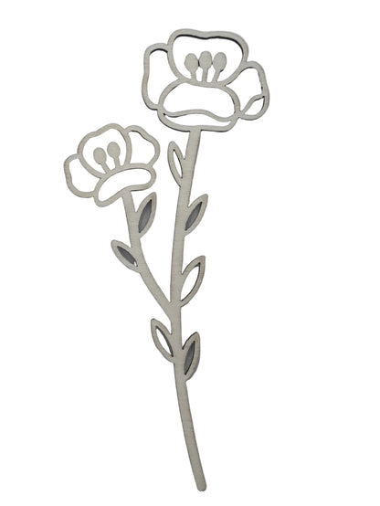 Small Wooden Wildflower Reeds