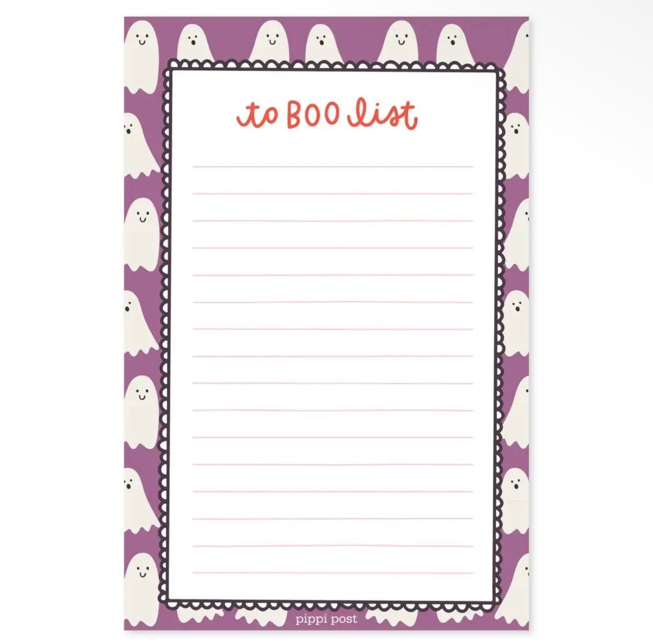 To Boo List Note Pad