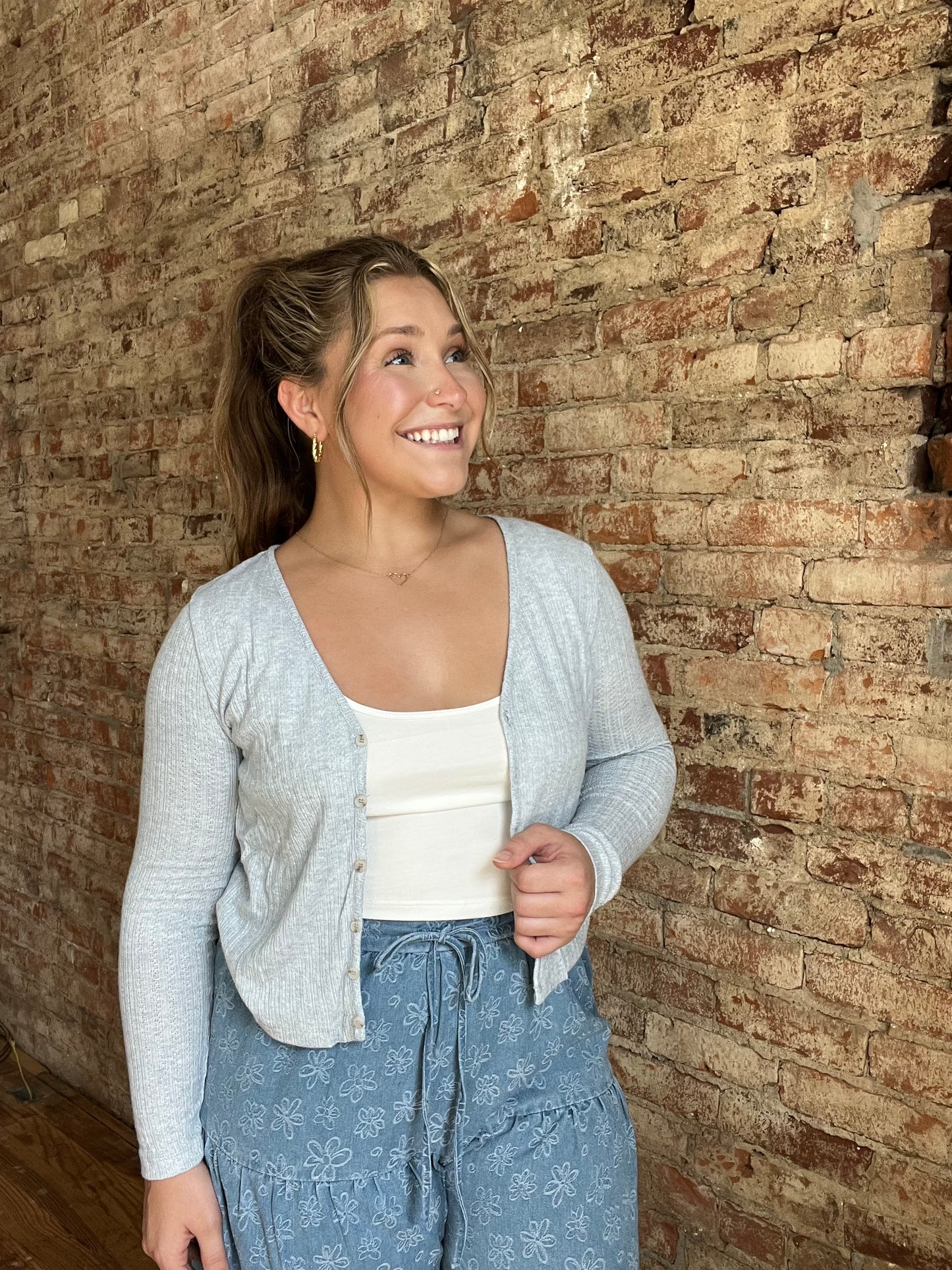 Ribbed Cardigan