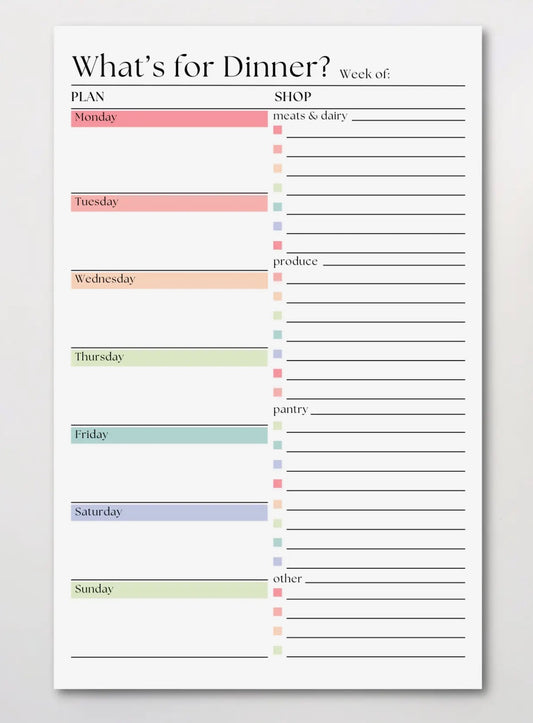 Weekly Meal Planner