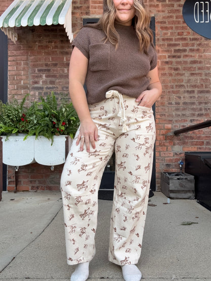 Western Barrel Jean