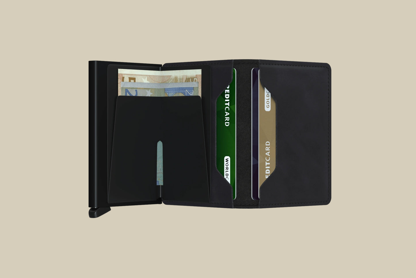 SECRID Slim-Wallet Vintage Black