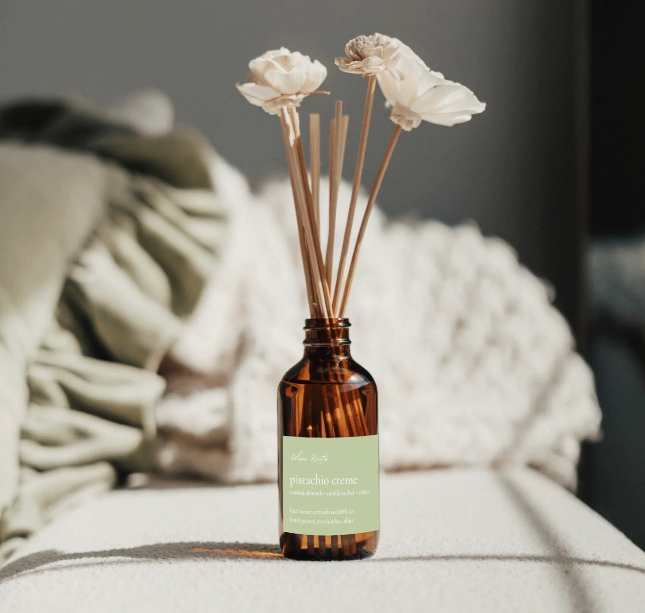 Pistachio Creme Reed Diffuser