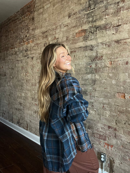Fall Flannel Top