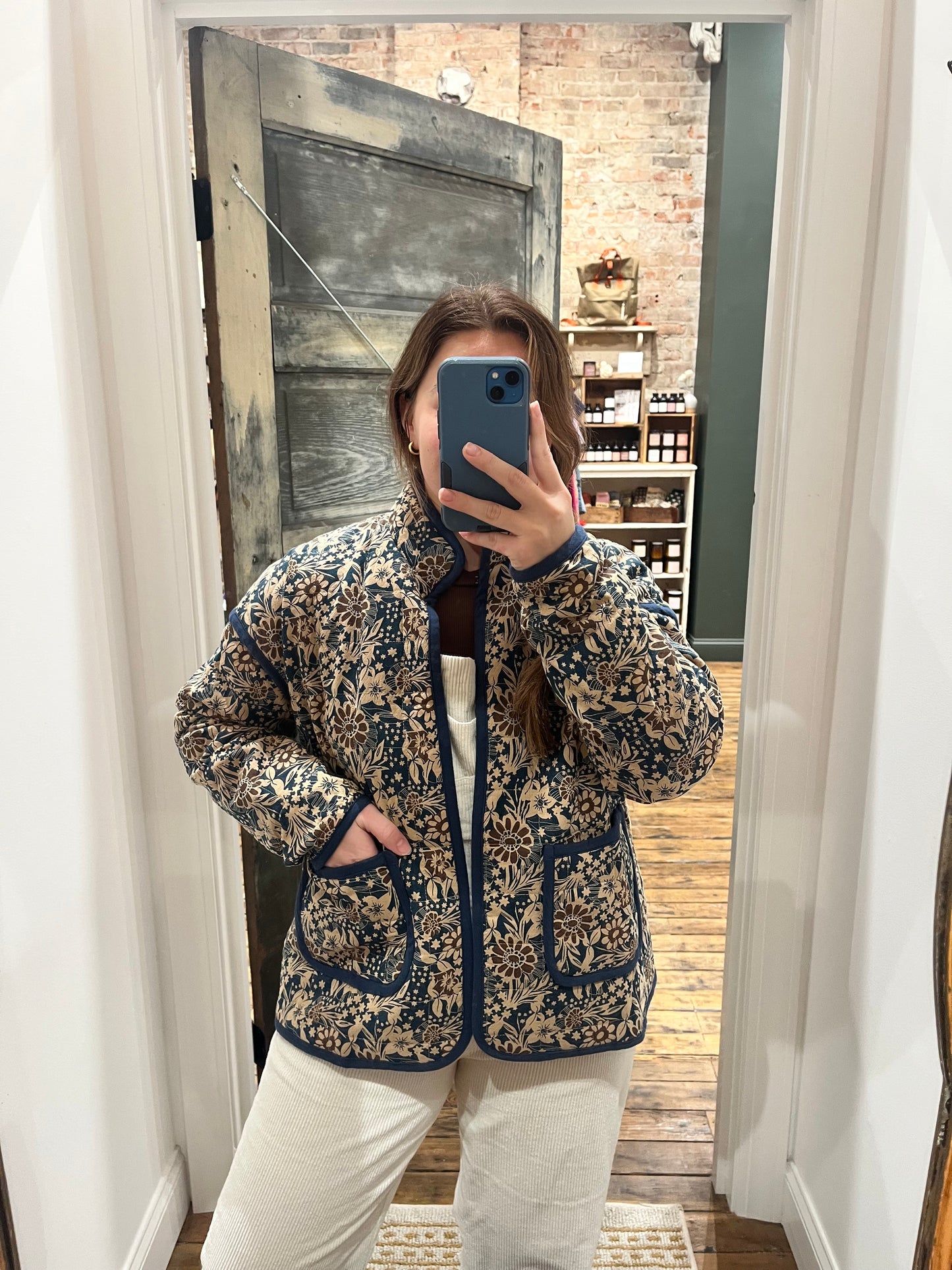 Quilted Pattern Jacket