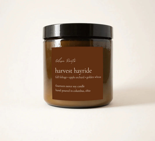 Harvest Hayride Candle