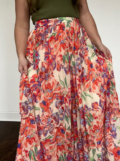 Apricot Print Pants