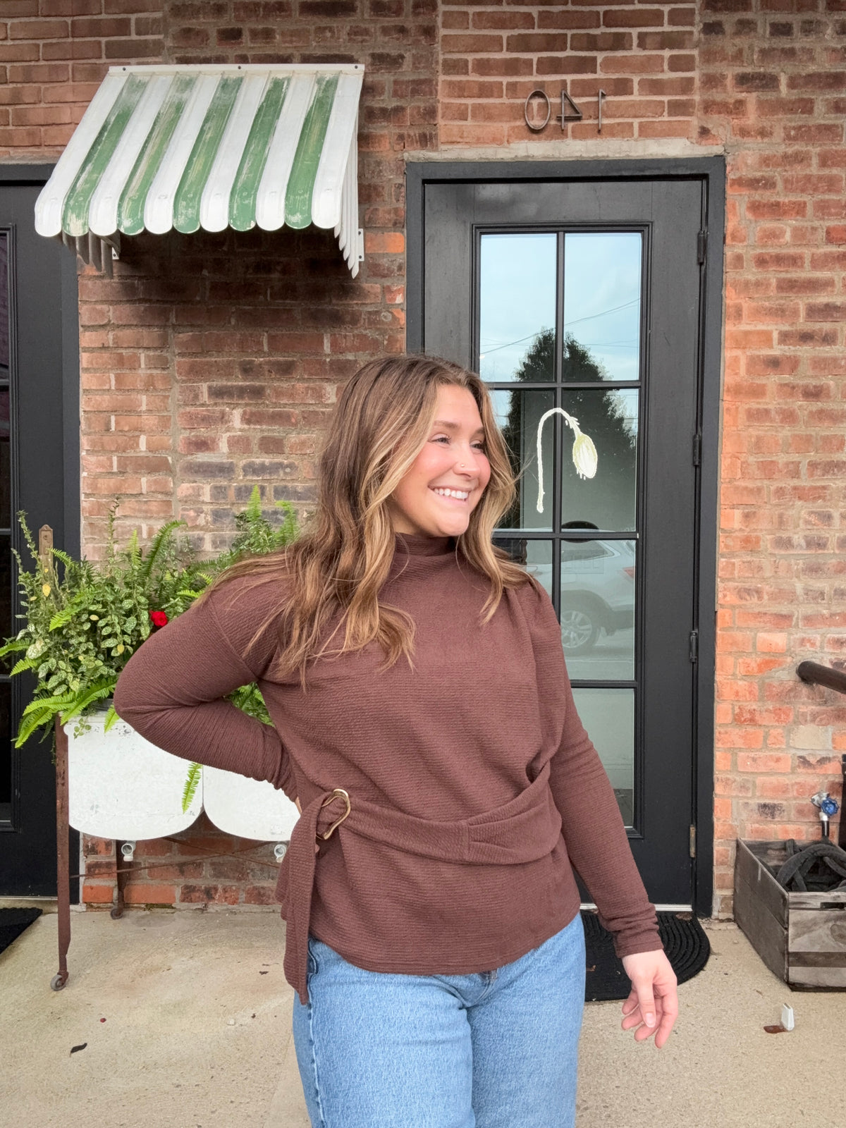 Belt Detail Top