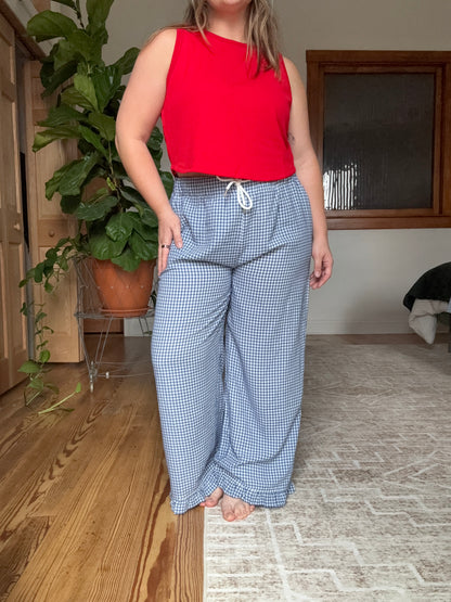 Checkered Gingham Pants