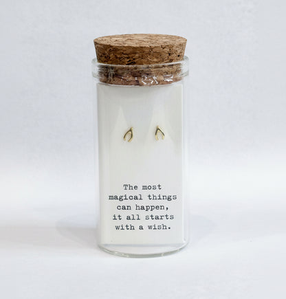 Message in a Bottle Earrings
