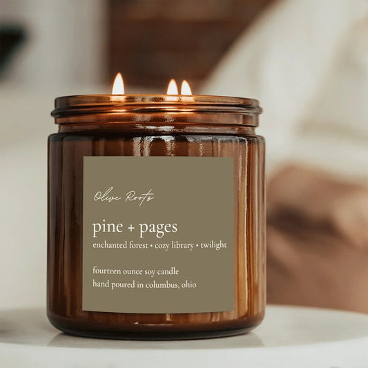 Pine+Pages Candle