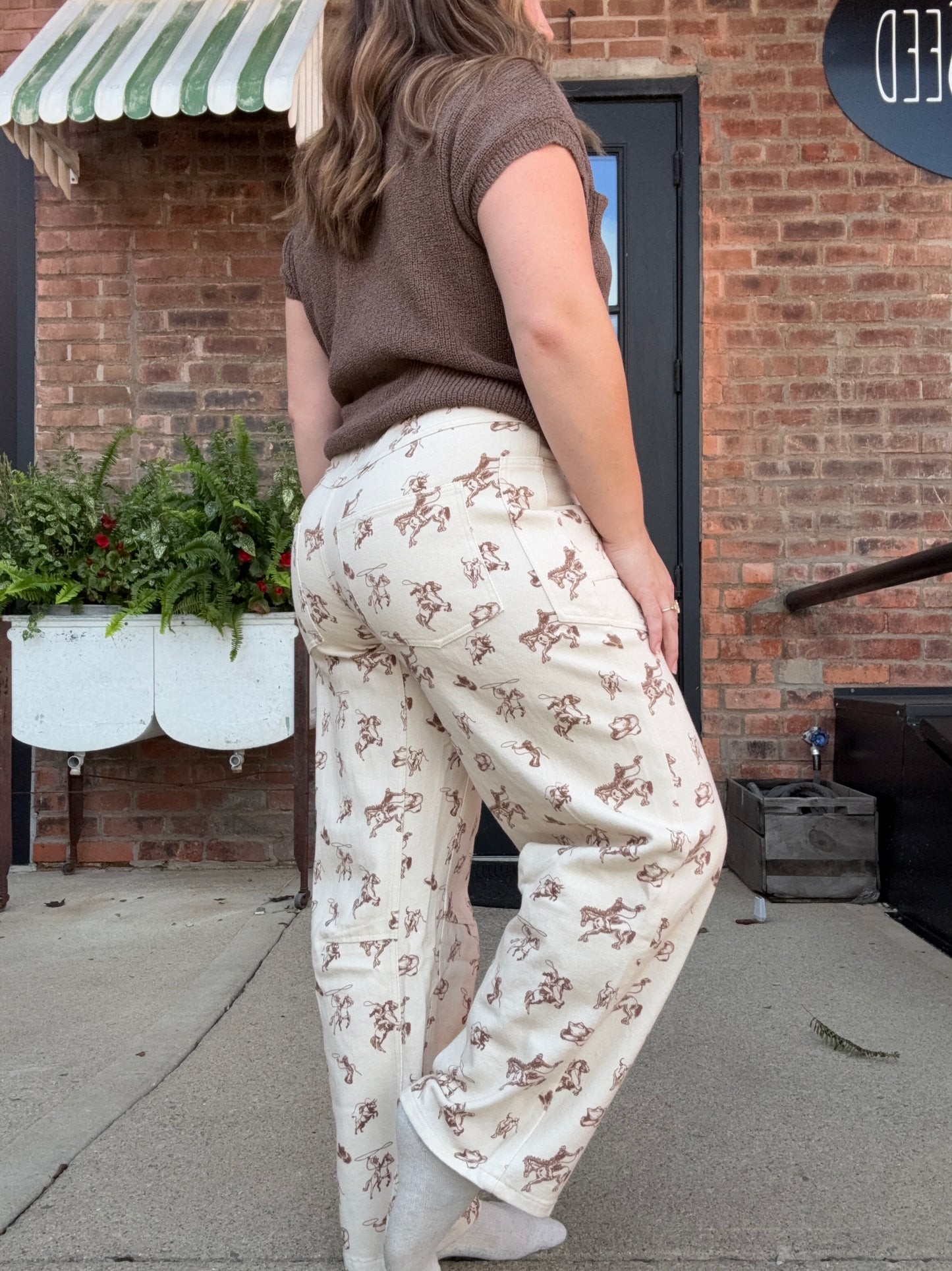 Western Barrel Jean