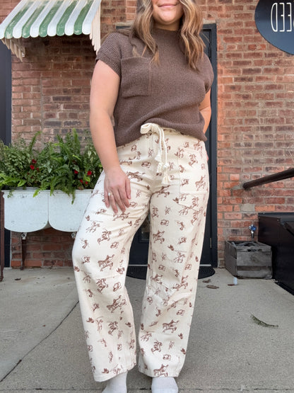 Western Barrel Jean
