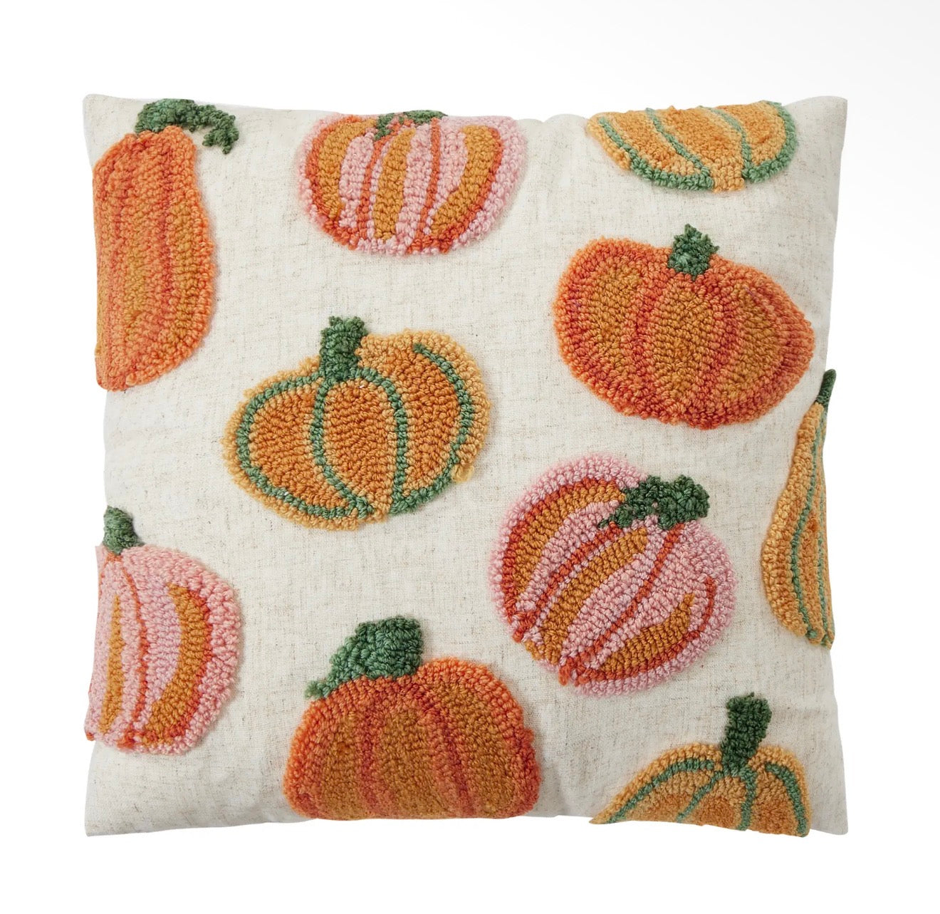 Pumpkins All Over Pillow