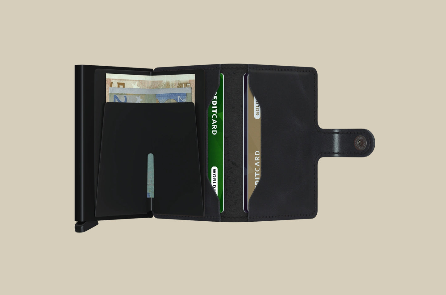 SECRID Mini-Wallet Vintage Black