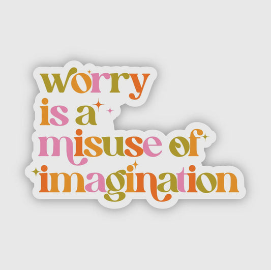 Misuse of Imagination Sticker