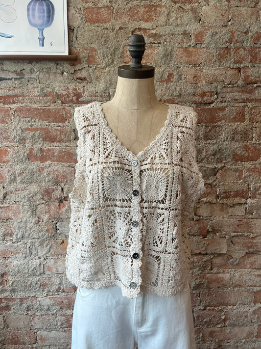Crochet Vest Top