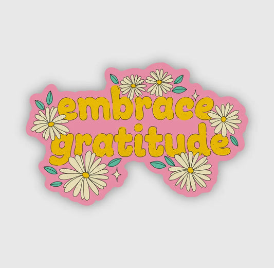 Embrace Gratitude Sticker