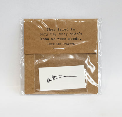 Botanical Temporary Tattoos