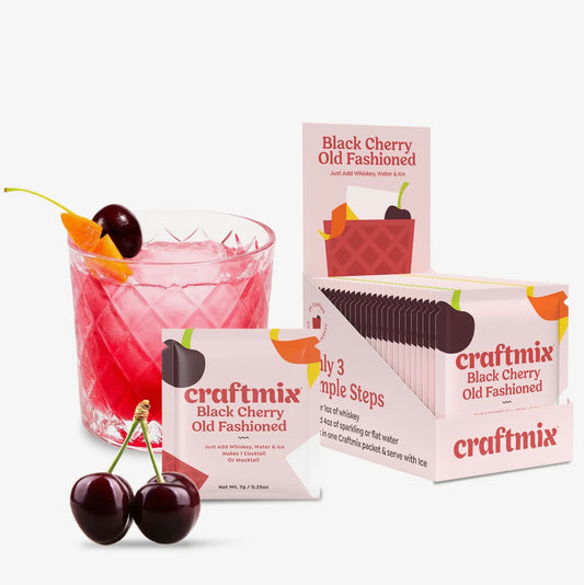 Black Cherry Old Fashioned Cocktail / Mocktail Mixer