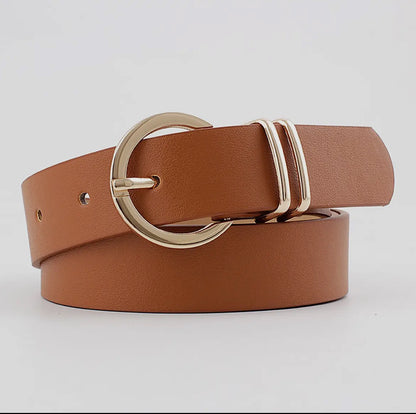 Thin Ring Buckle Belt