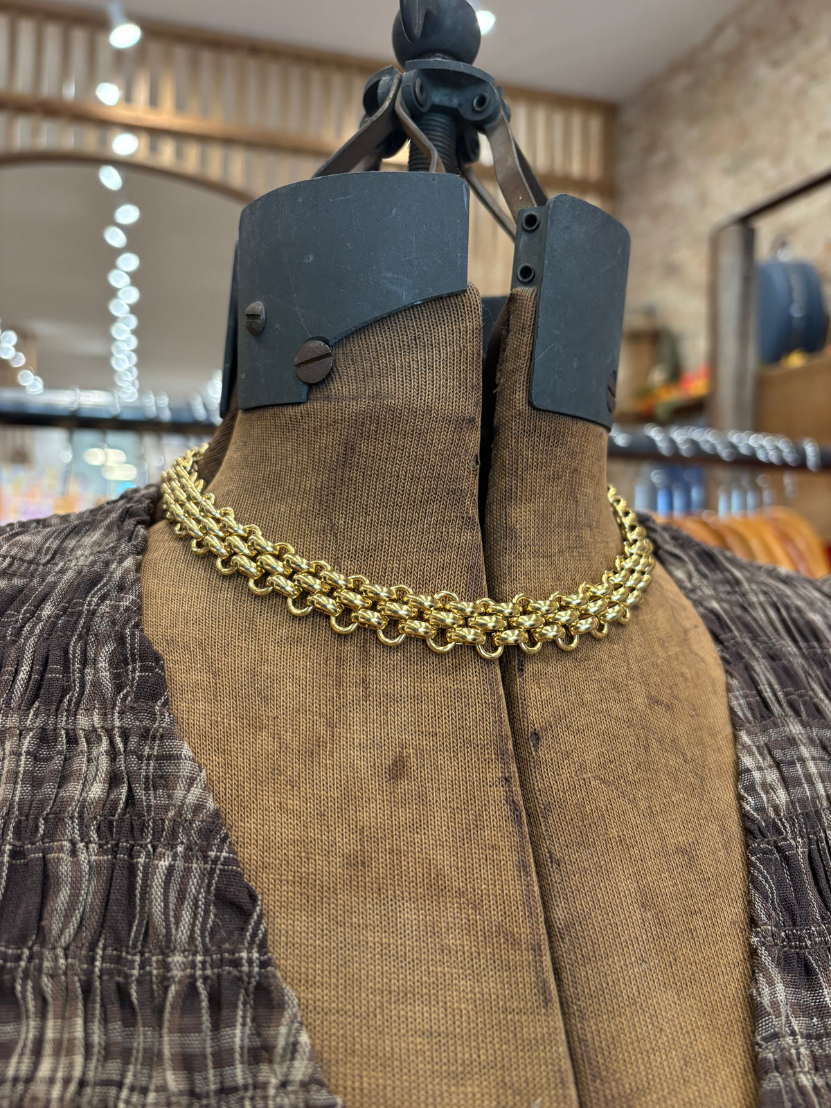 Elise Woven Chain Necklace