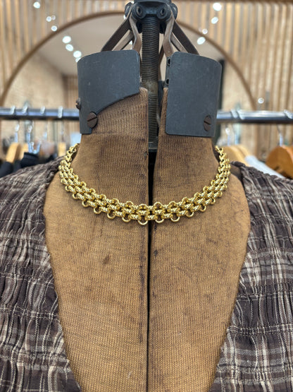 Elise Woven Chain Necklace