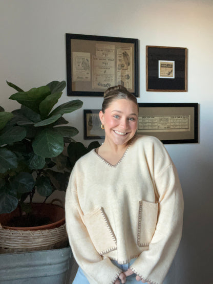 Stitch Detailed Sweater