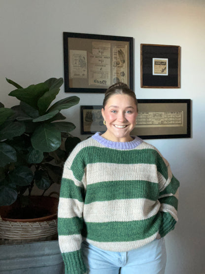 Oversized Striped Sweater