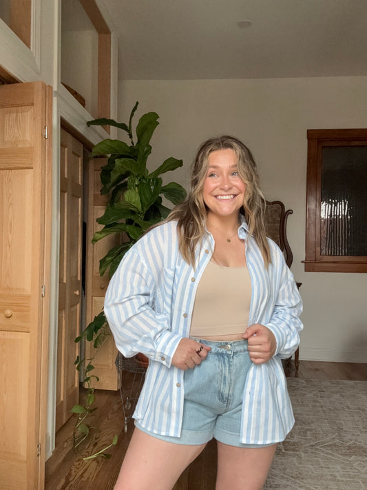 Striped Linen Shirt