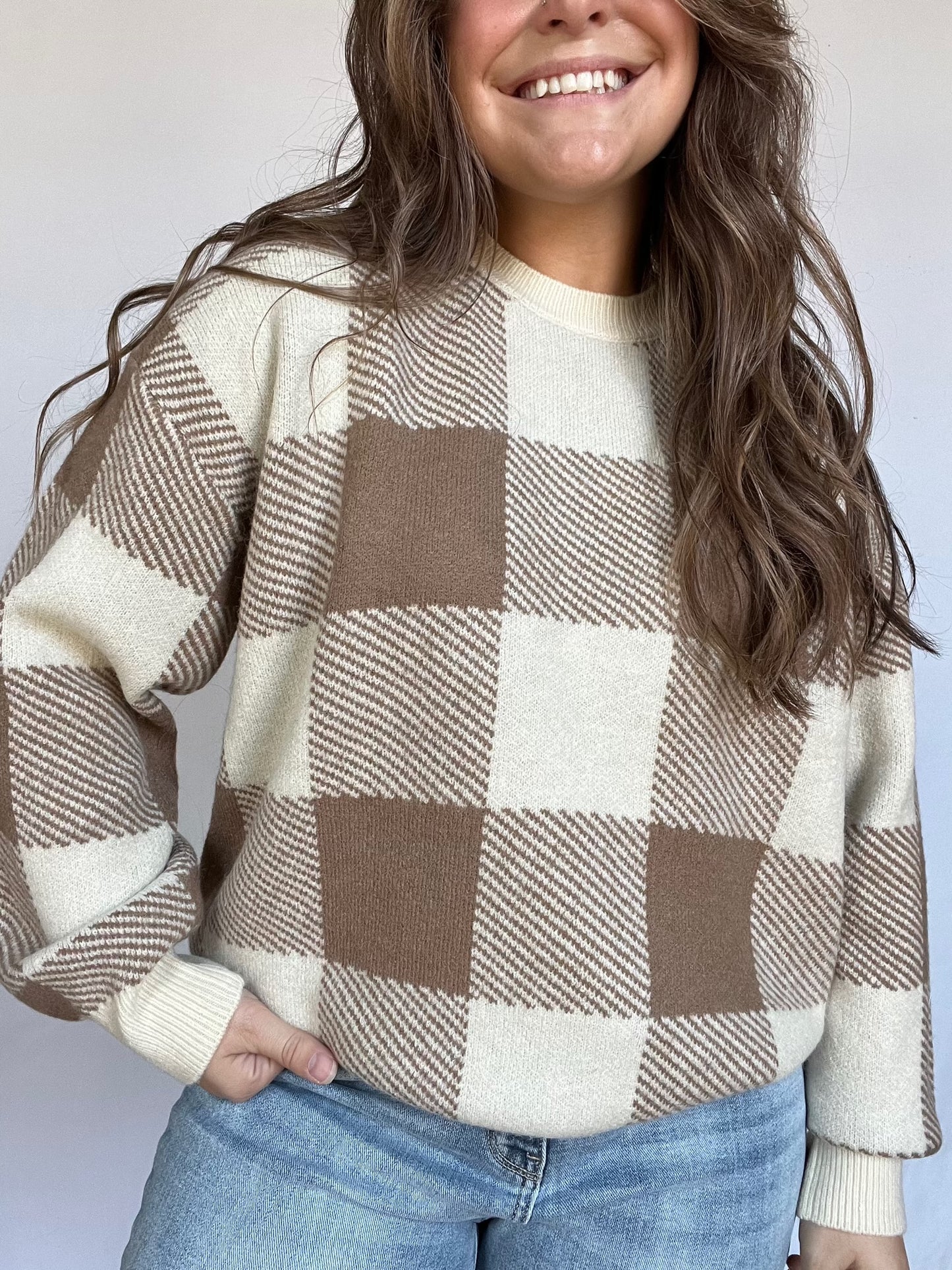 Z-Supply Checkered Sweater