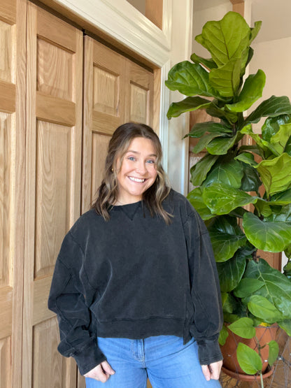 Oversized Crew Sweatshirt