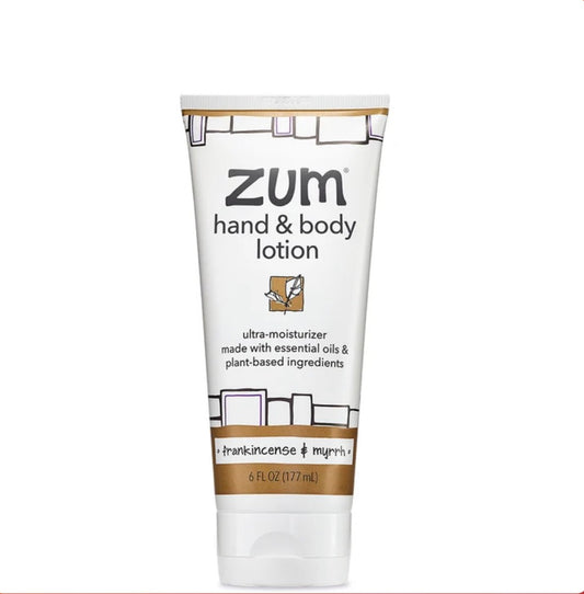 ZUM- Frankincense & Myrrh Hand & Body Lotion