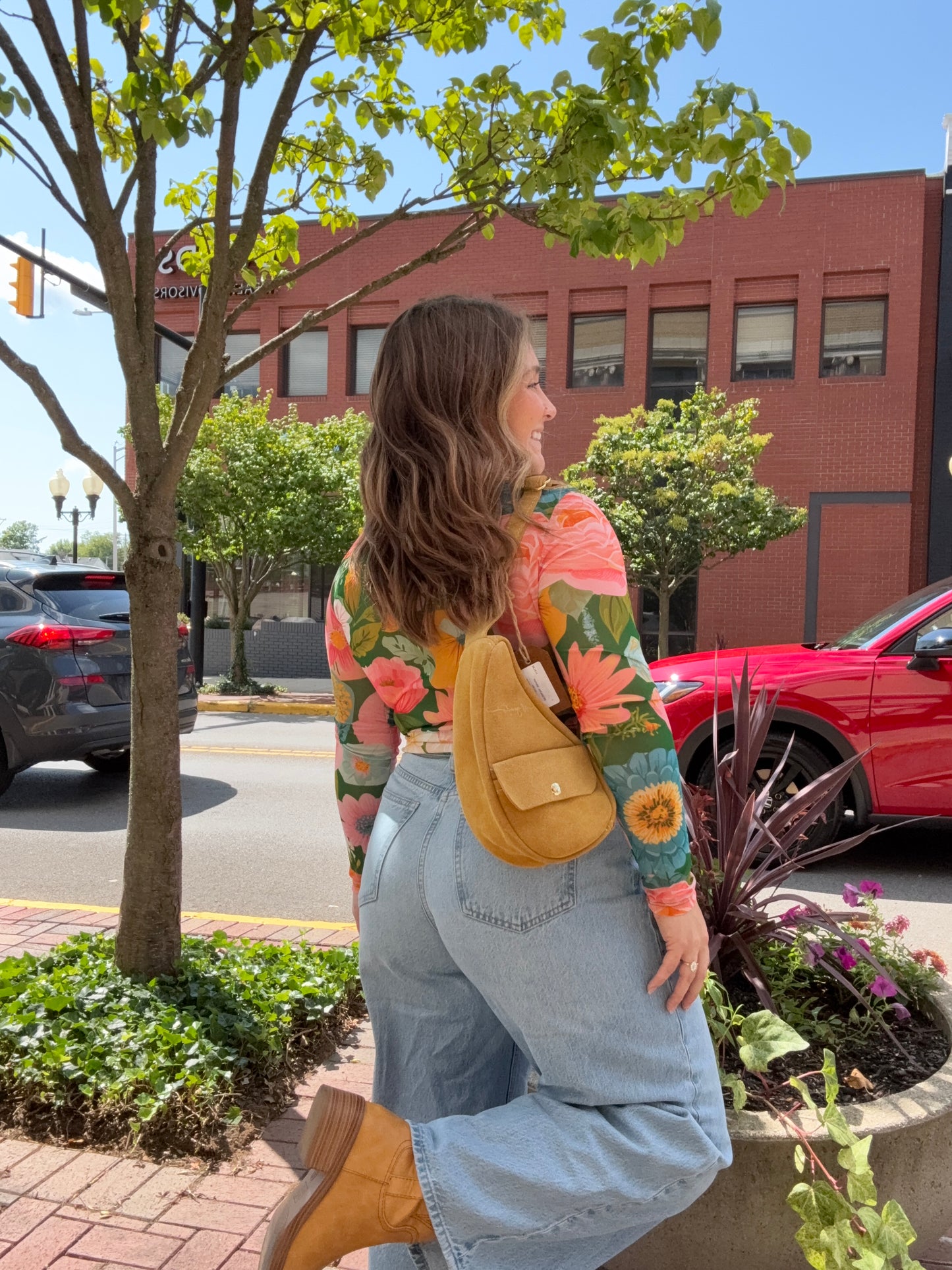 Vibrant Bloom Top