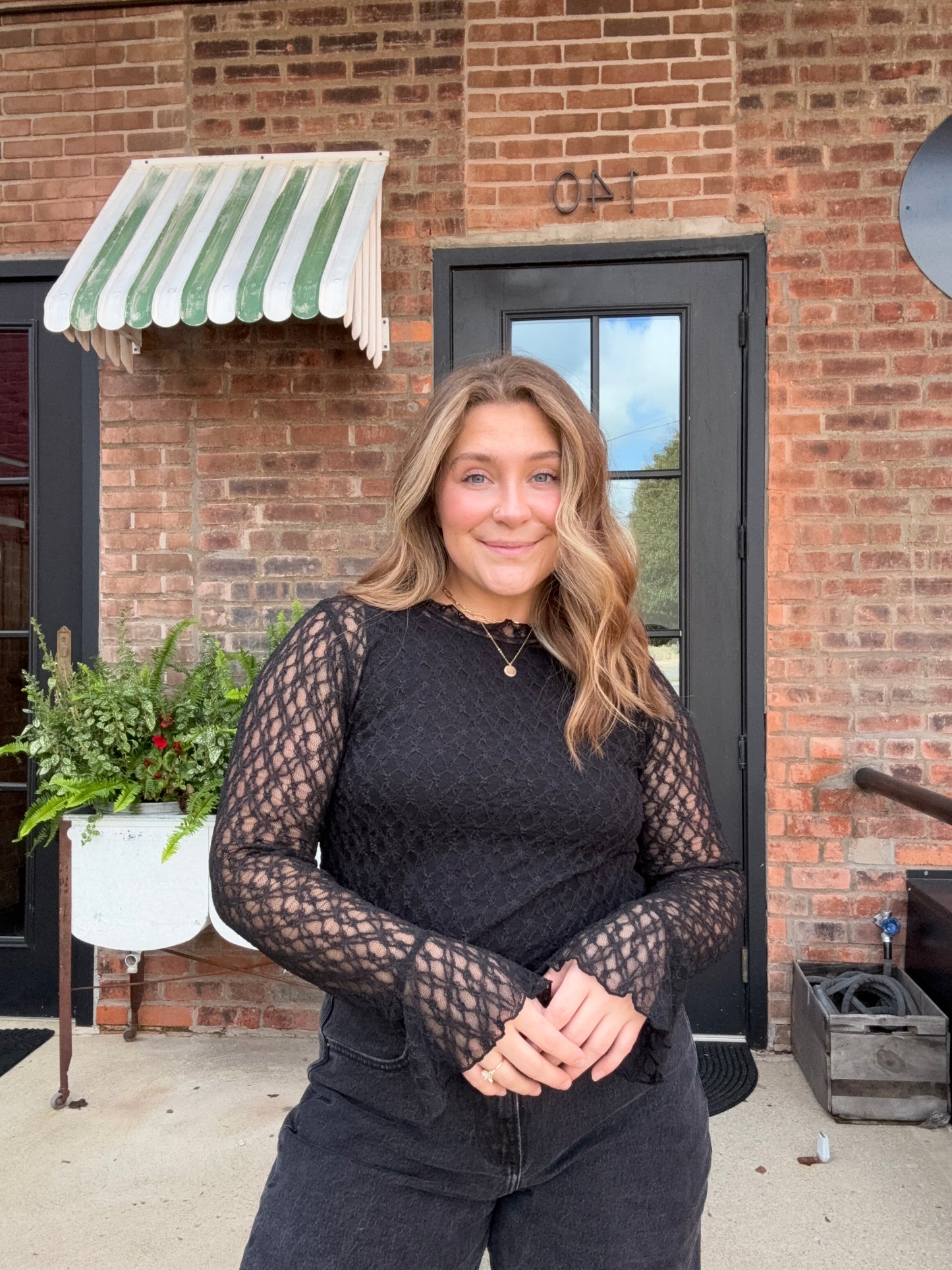 Amelie Lace Top