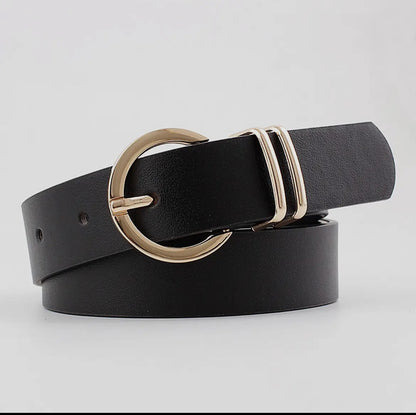 Thin Ring Buckle Belt