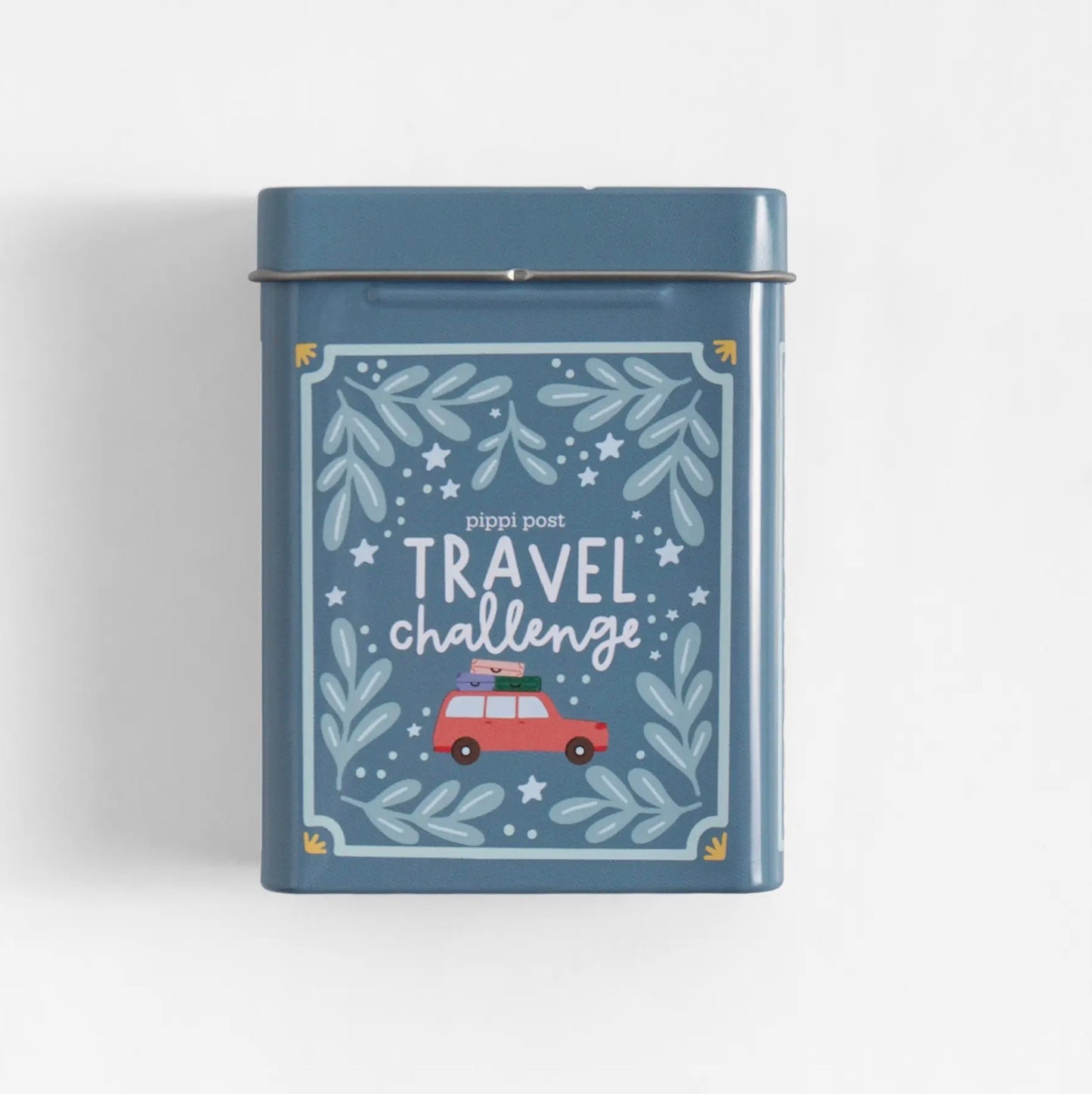 Travel Challenge Game- Deck of Cards + Storage Tin