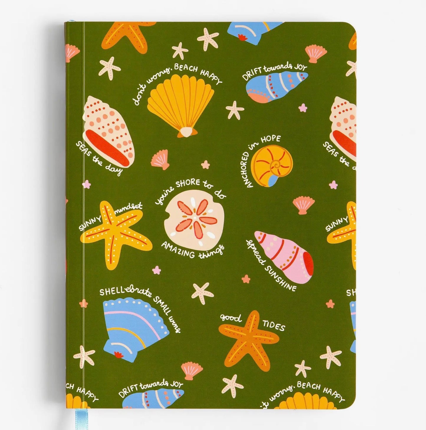 Seashell Affirmations Soft Flex Perfect Bound Journal