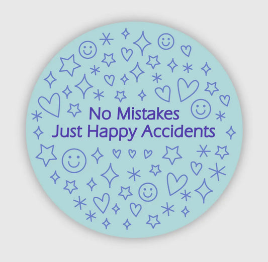 Happy Accidents Sticker