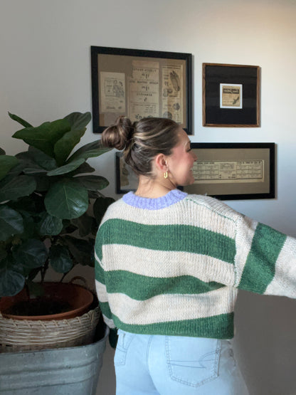 Oversized Striped Sweater