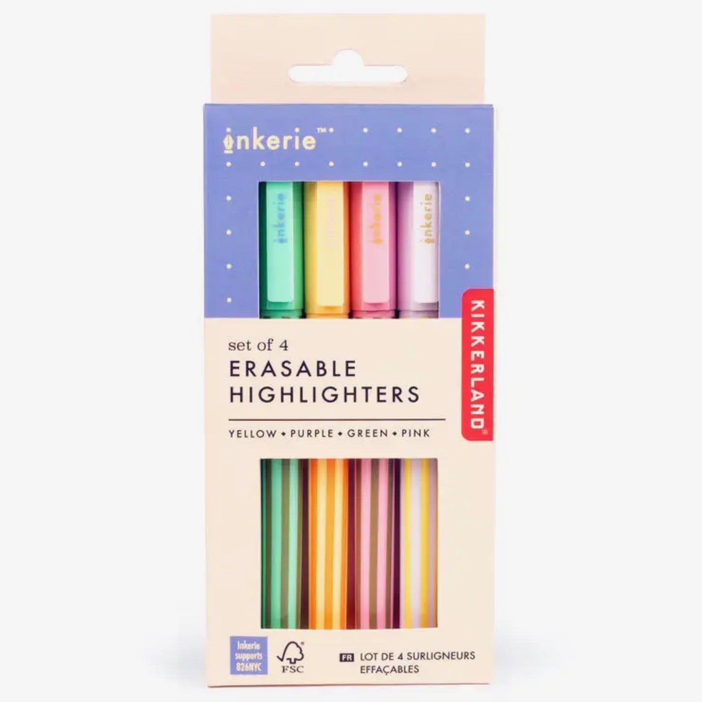 Erasable Highlighters