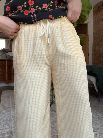 Checkered Gingham Pants