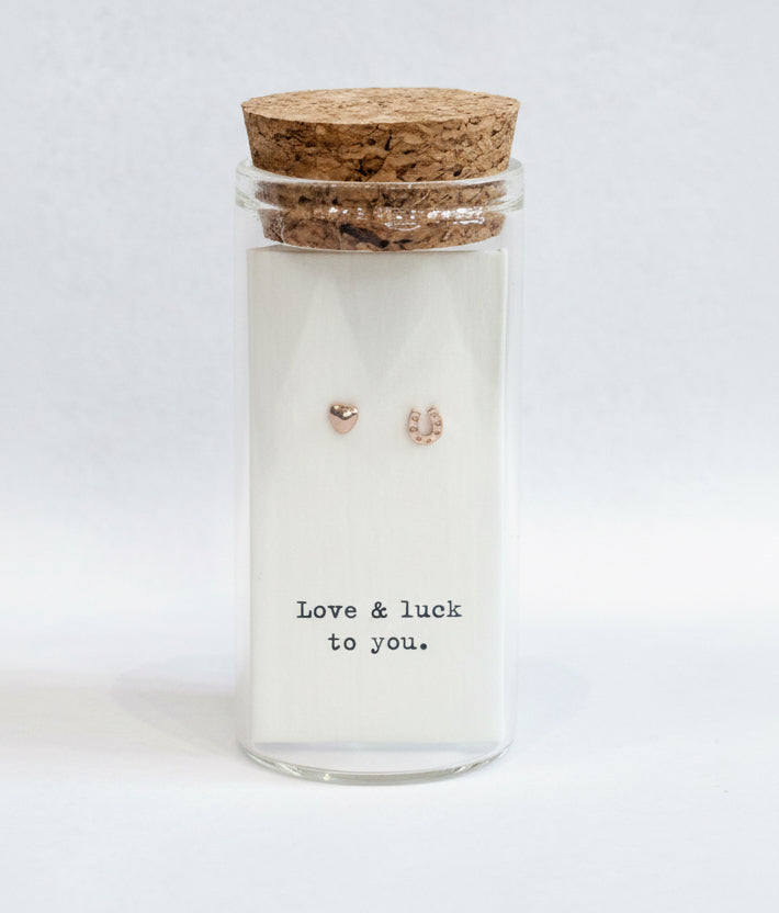 Message in a Bottle Earrings