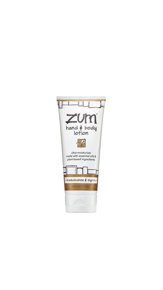 ZUM Hand & Body Lotion - Frankincense & Myrrh