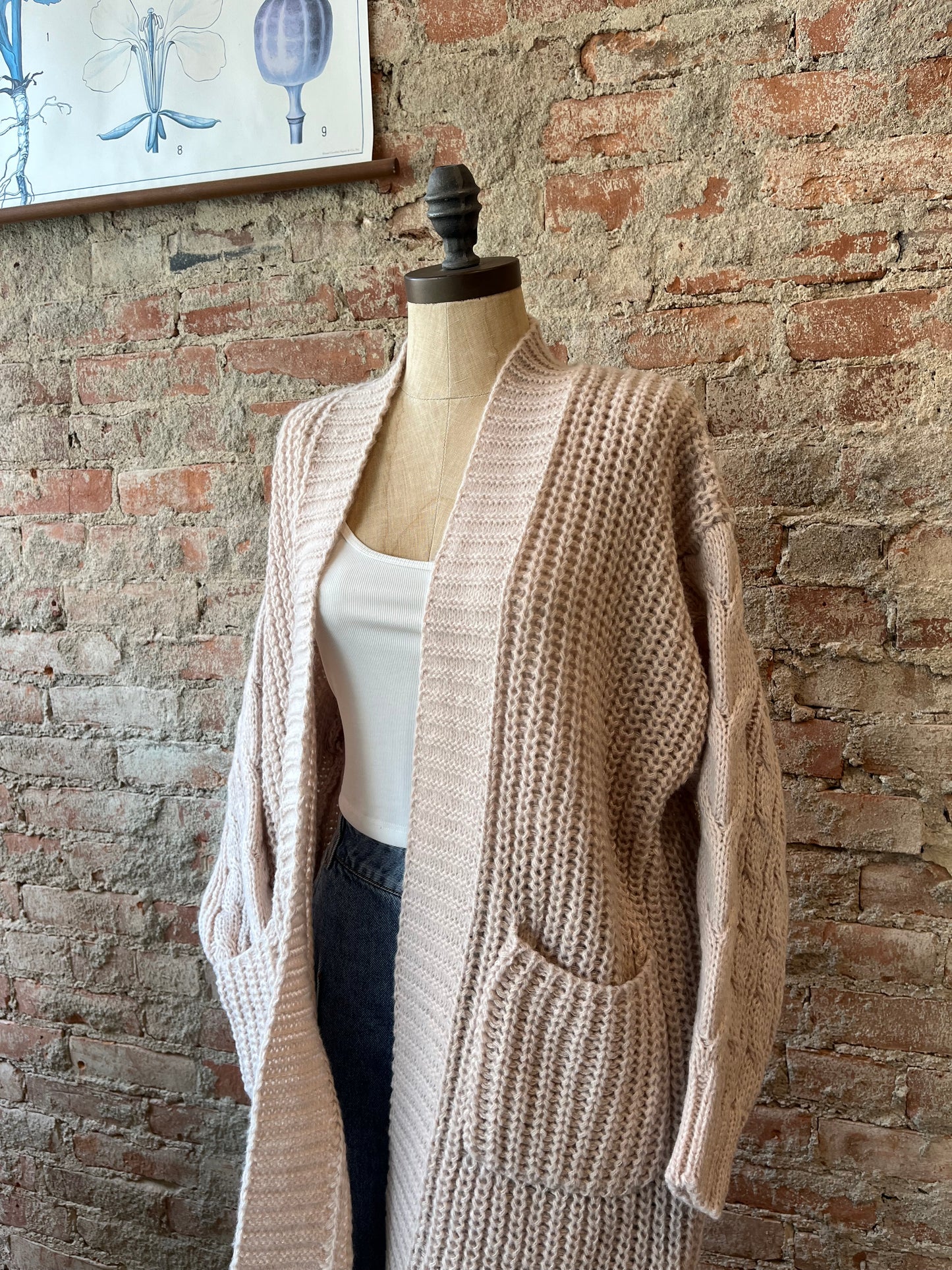 Cable Knit Cardigan