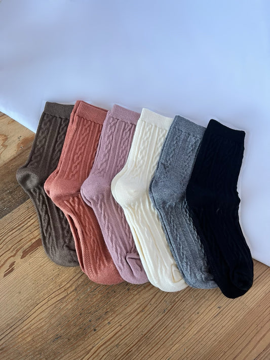 Retro Wool Socks