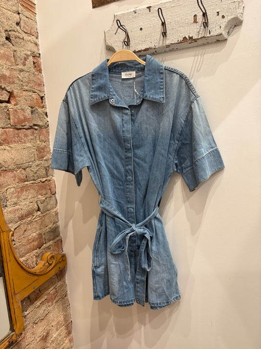 Denim Romper