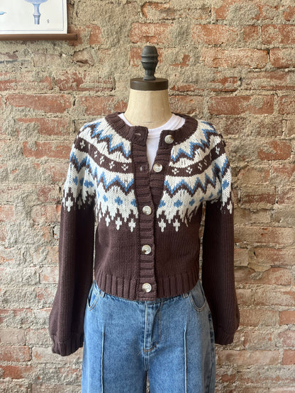 Raglan Cropped Sweater